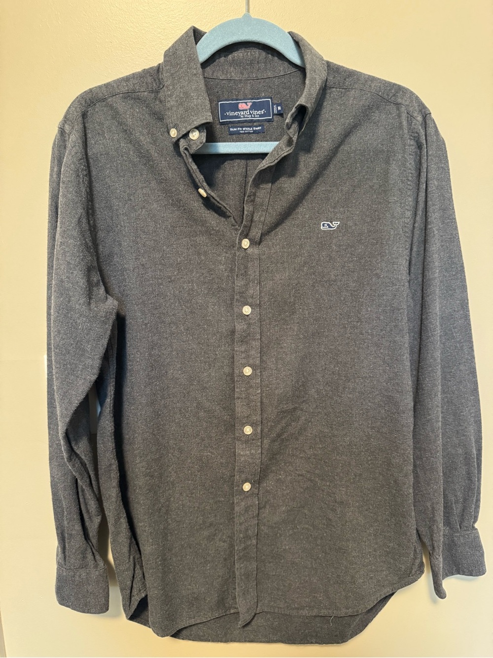 Vineyard Vines Men's Charcoal Button-Down Shirt